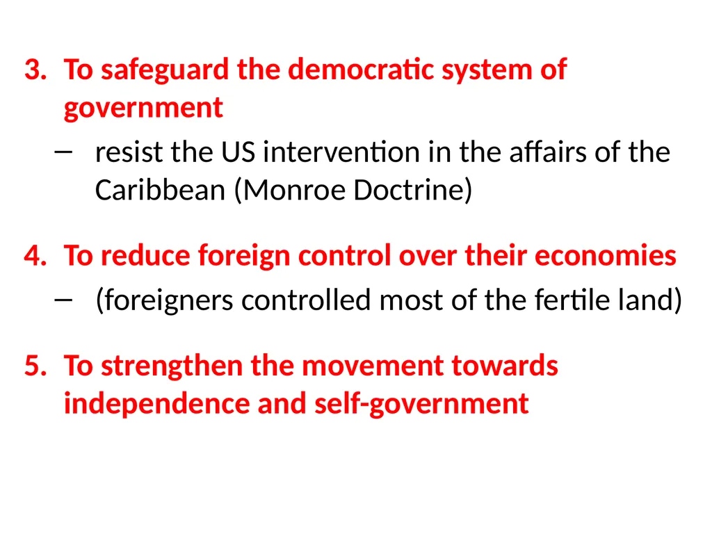 REGIONAL INTEGRATION REGION: an area of a country - slide 77 of 137