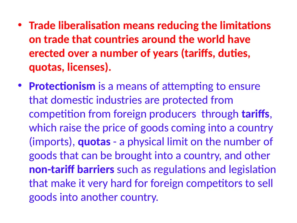 REGIONAL INTEGRATION REGION: an area of a country - slide 24 of 137