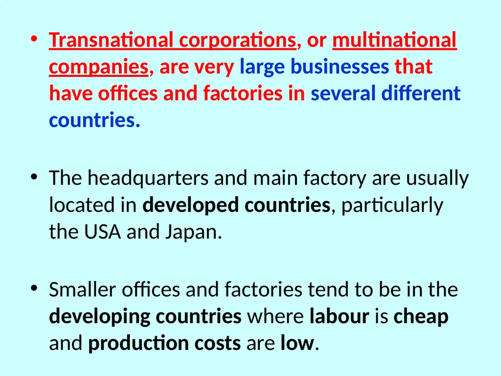 REGIONAL INTEGRATION REGION: an area of a country - slide 46 of 137
