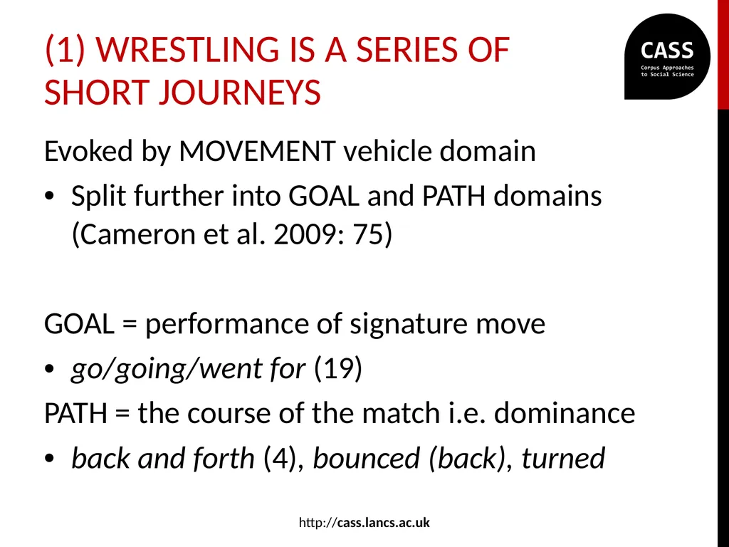 “He’s got it locked in!”: metaphor in professional - slide 15 of 27