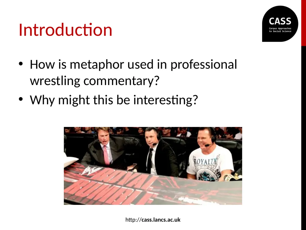 “He’s got it locked in!”: metaphor in professional - slide 2 of 27