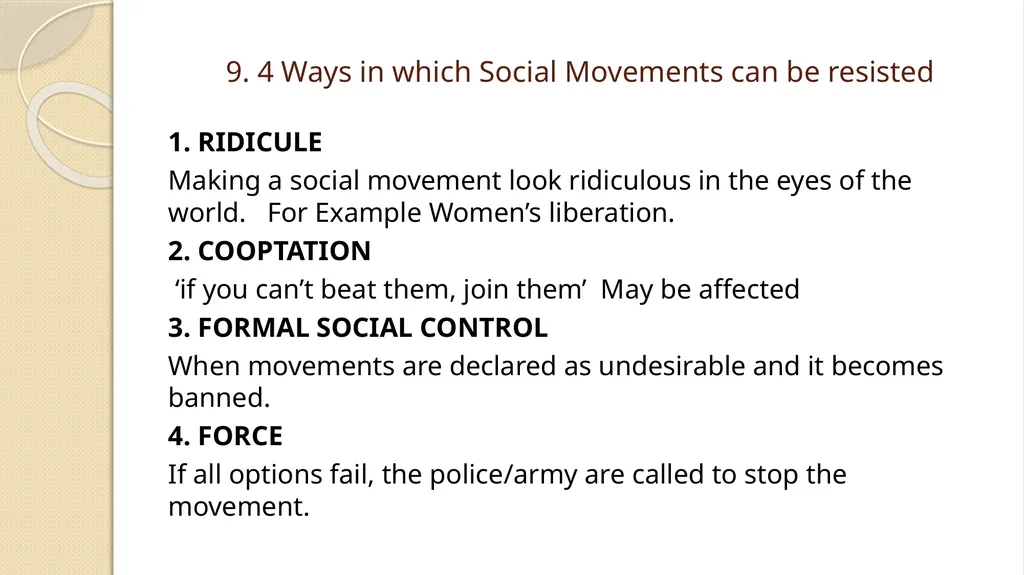 Social Action 6th Semester, BS Social Work - slide 21 of 21