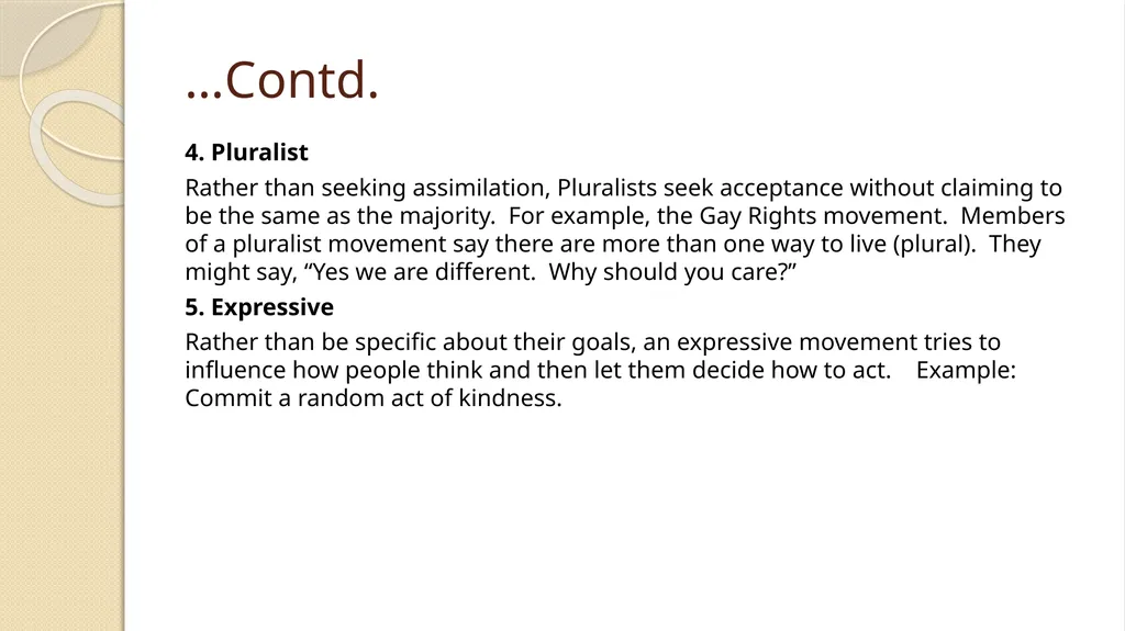 Social Action 6th Semester, BS Social Work - slide 13 of 21