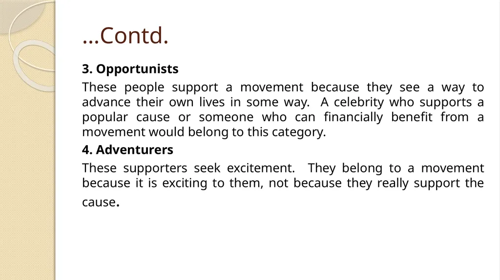 Social Action 6th Semester, BS Social Work - slide 18 of 21