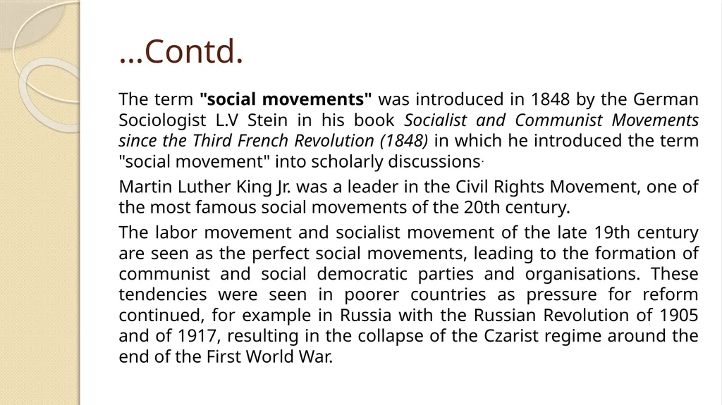Social Action 6th Semester, BS Social Work - slide 9 of 21