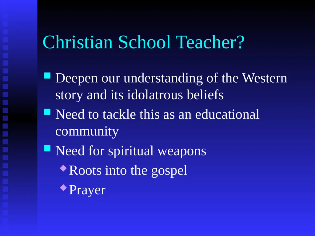 Encountering Secular Science Michael Goheen - slide 48 of 49