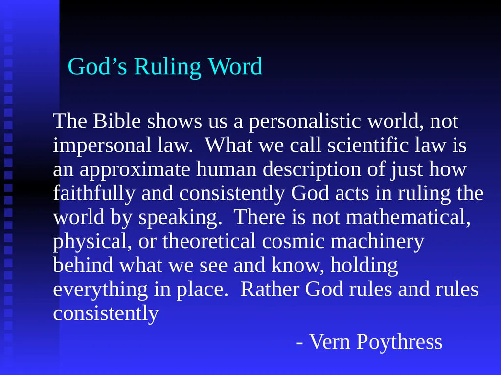 Encountering Secular Science Michael Goheen - slide 36 of 49
