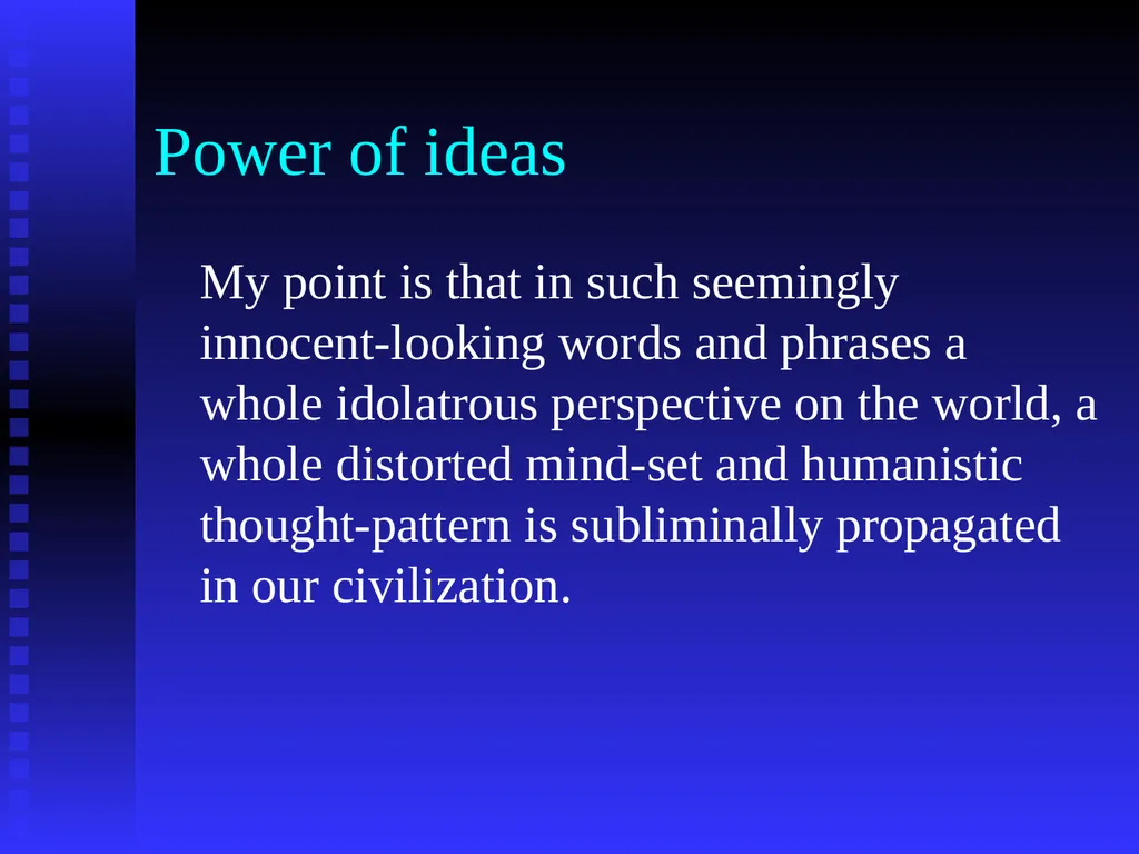 Encountering Secular Science Michael Goheen - slide 9 of 49