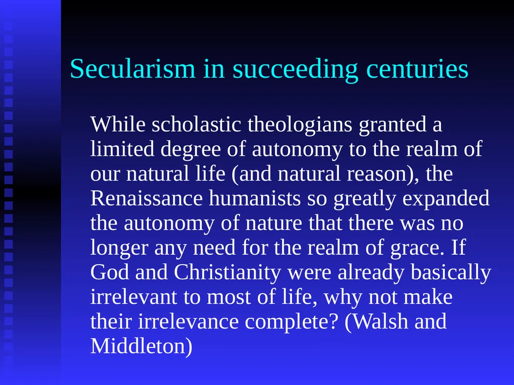 Encountering Secular Science Michael Goheen - slide 17 of 49