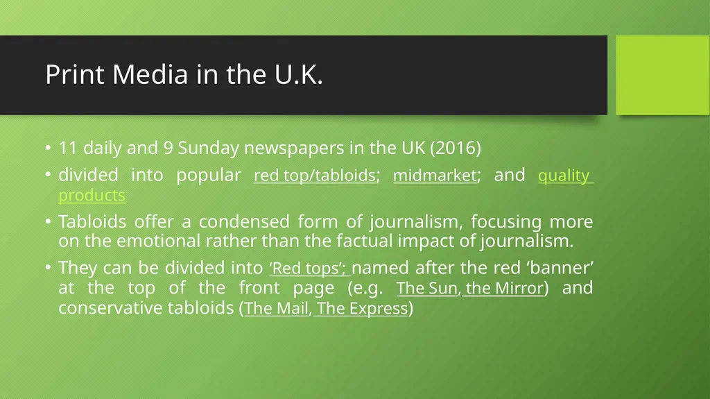 An Introduction to British Media Jonathan Eddy, - slide 3 of 43