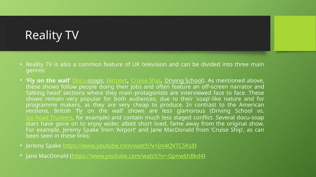 An Introduction to British Media Jonathan Eddy, - slide 24 of 43