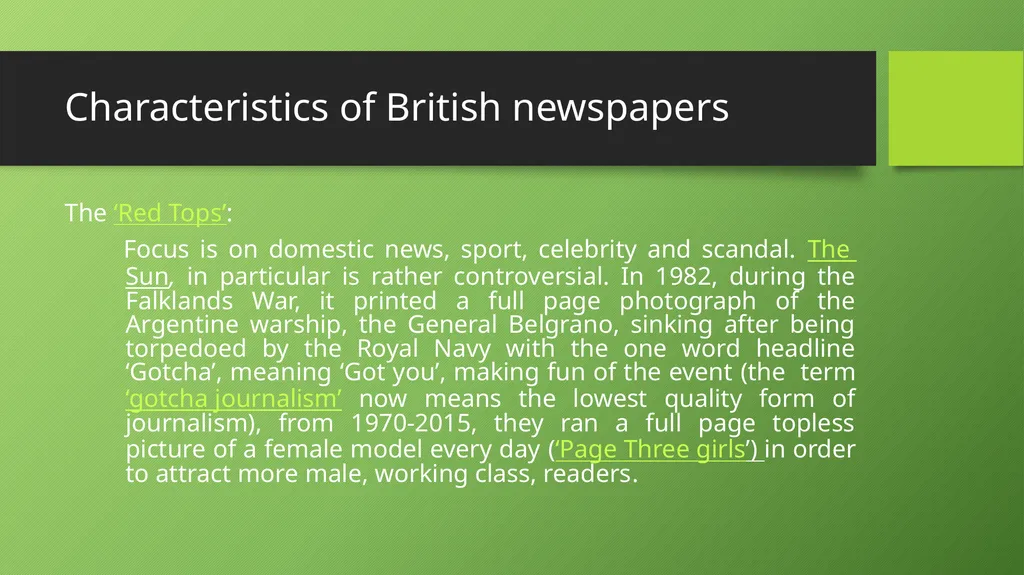 An Introduction to British Media Jonathan Eddy, - slide 6 of 43