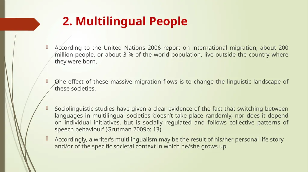 Multilingualism as a Challenge for Translation - slide 12 of 24