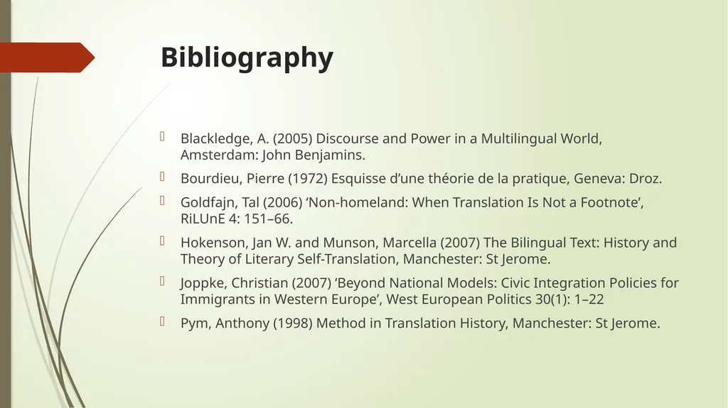 Multilingualism as a Challenge for Translation - slide 24 of 24