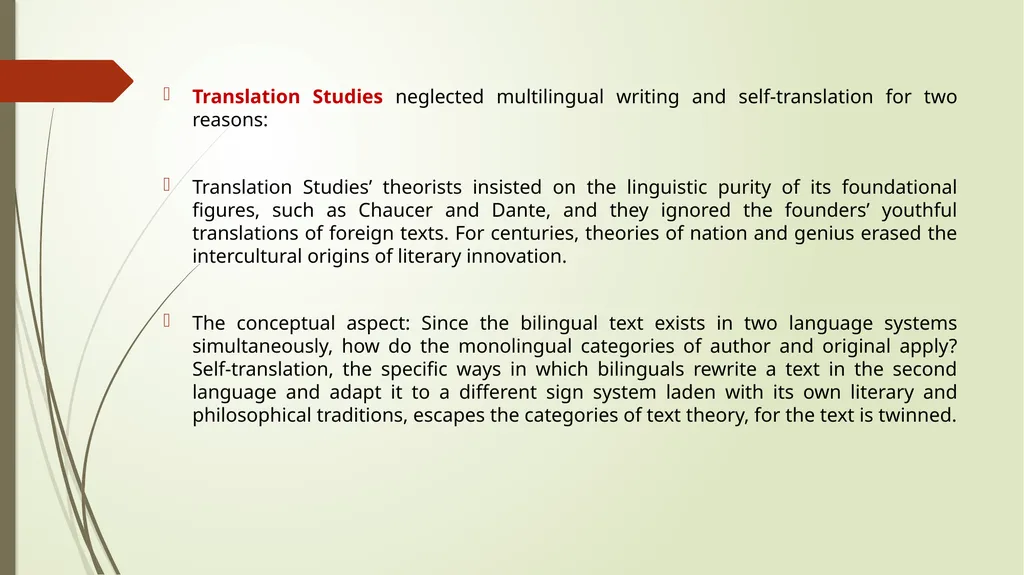 Multilingualism as a Challenge for Translation - slide 13 of 24