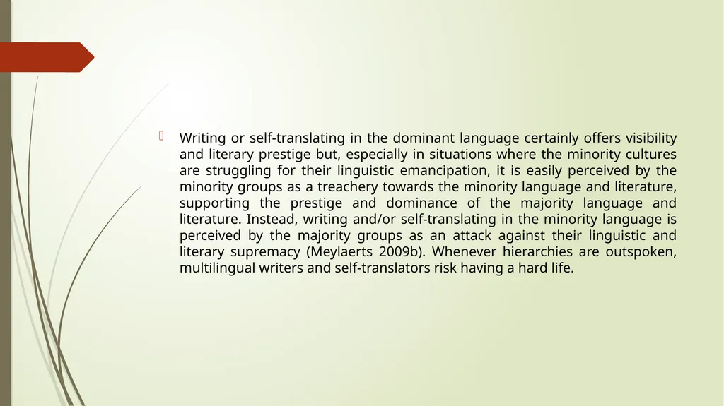 Multilingualism as a Challenge for Translation - slide 17 of 24