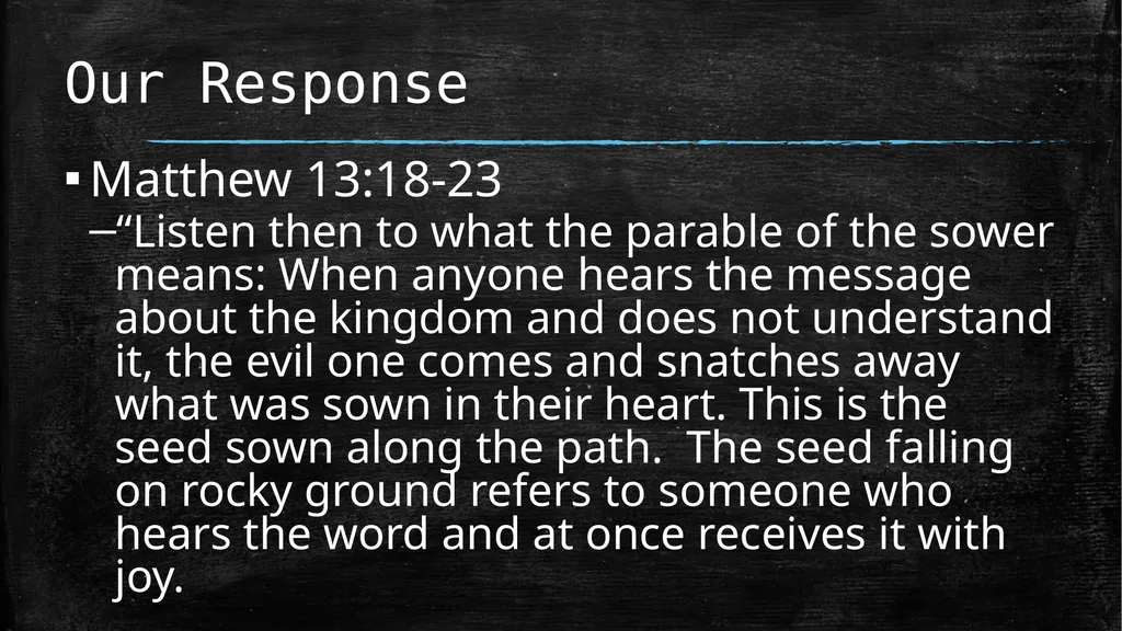 Biblical Literacy Session 2 The Gospel: - slide 36 of 53