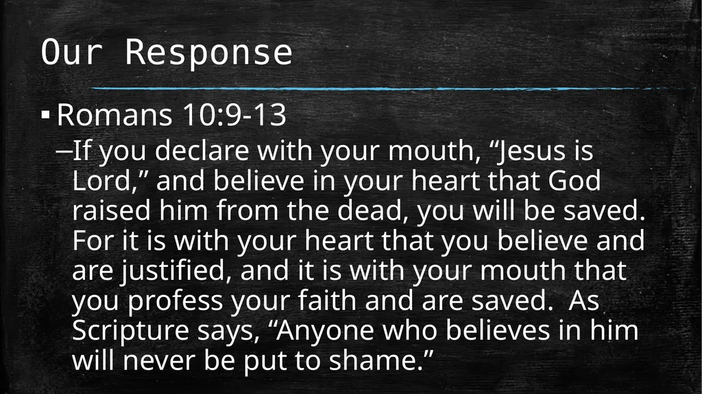 Biblical Literacy Session 2 The Gospel: - slide 39 of 53