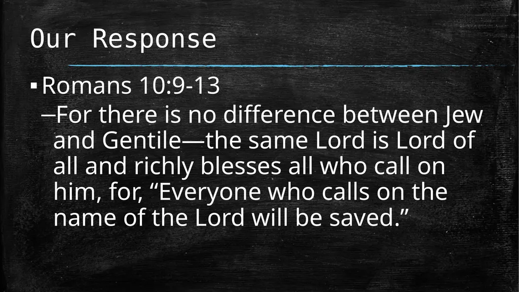 Biblical Literacy Session 2 The Gospel: - slide 40 of 53