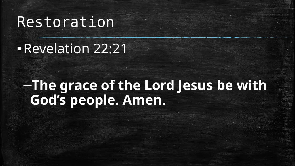 Biblical Literacy Session 2 The Gospel: - slide 52 of 53