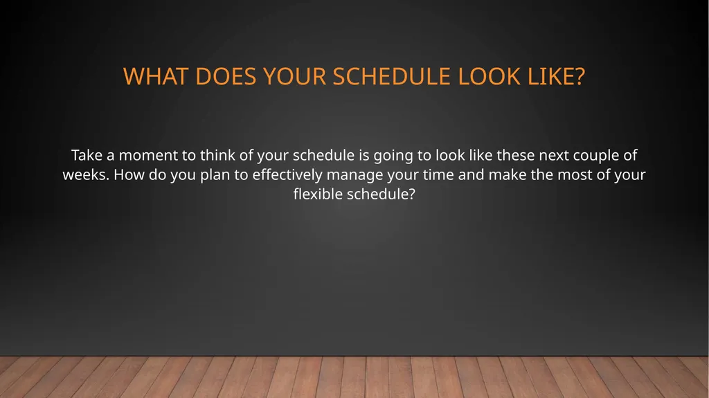 TIME MANAGEMENT WITH ONLINE COURSES University of - slide 9 of 11