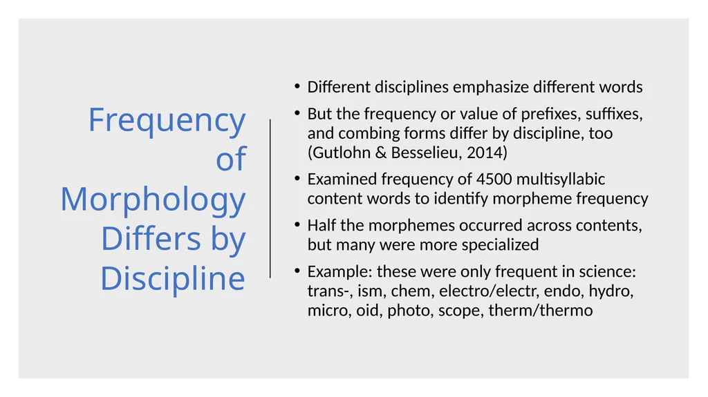 Teaching Disciplinary Literacy Timothy Shanahan - slide 15 of 56