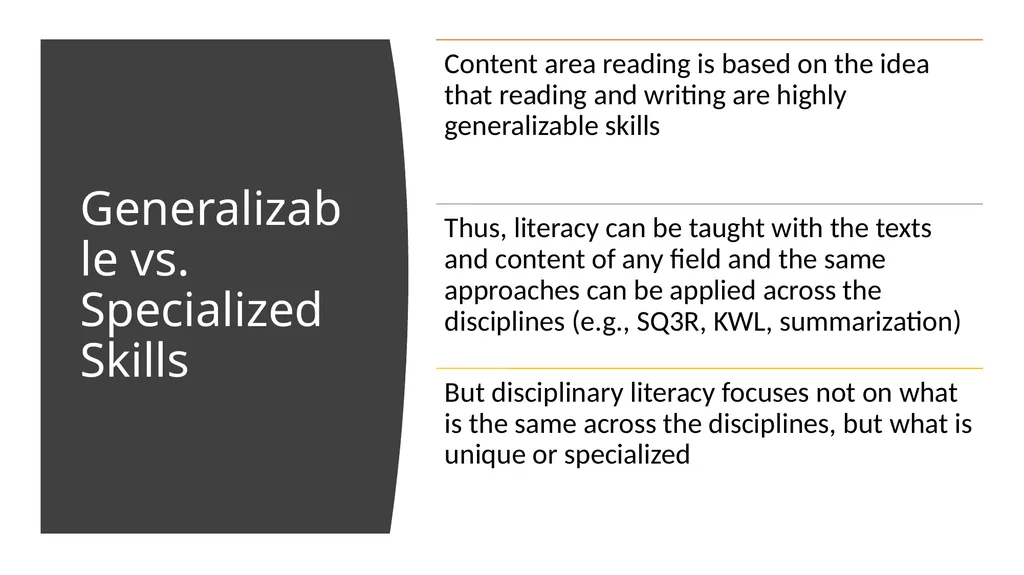 Teaching Disciplinary Literacy Timothy Shanahan - slide 8 of 56