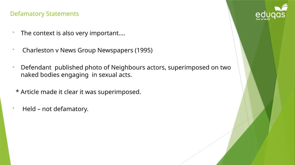 Restrictions, including those restrictions - slide 13 of 43