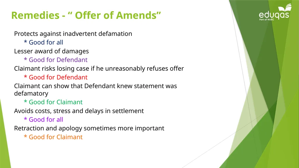 Restrictions, including those restrictions - slide 40 of 43