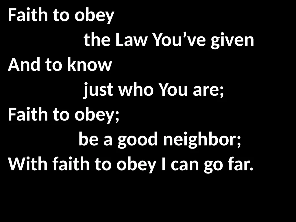 God’s Big Story Words: Gil Thomas Music: Gil - slide 81 of 164