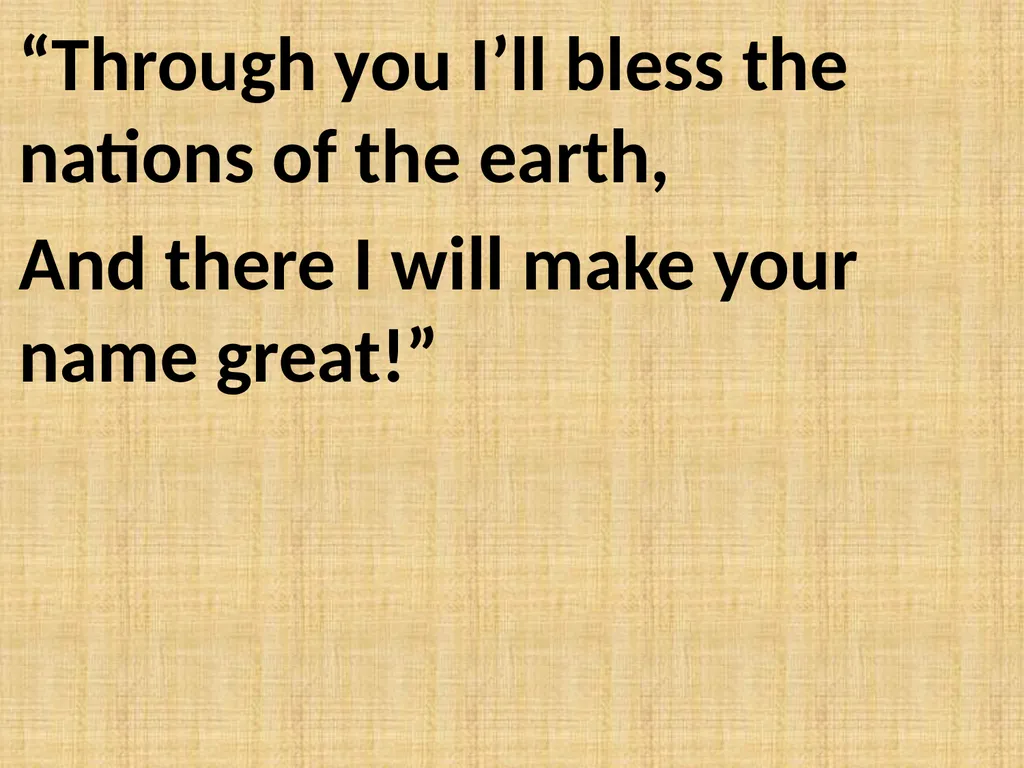 God’s Big Story Words: Gil Thomas Music: Gil - slide 66 of 164