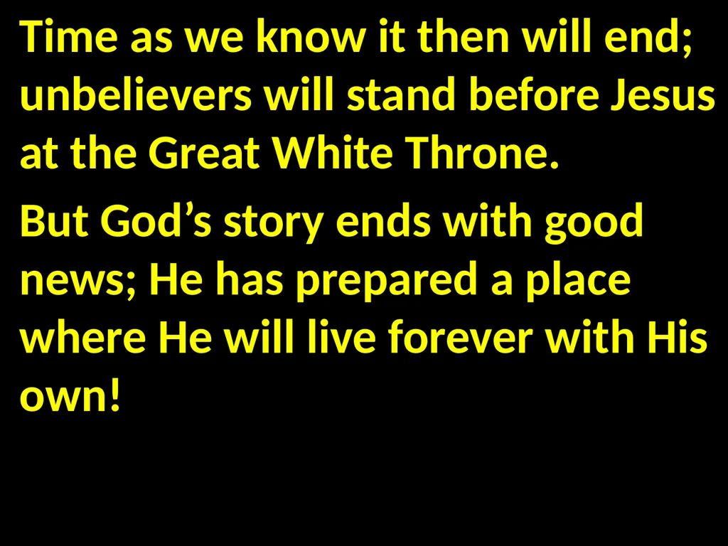 God’s Big Story Words: Gil Thomas Music: Gil - slide 158 of 164