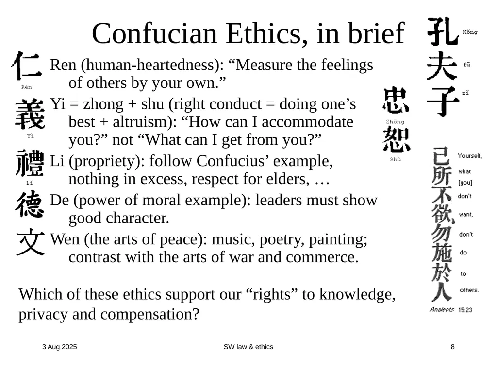 CompSci 725 “Soft” Security Clark Thomborson - slide 8 of 36