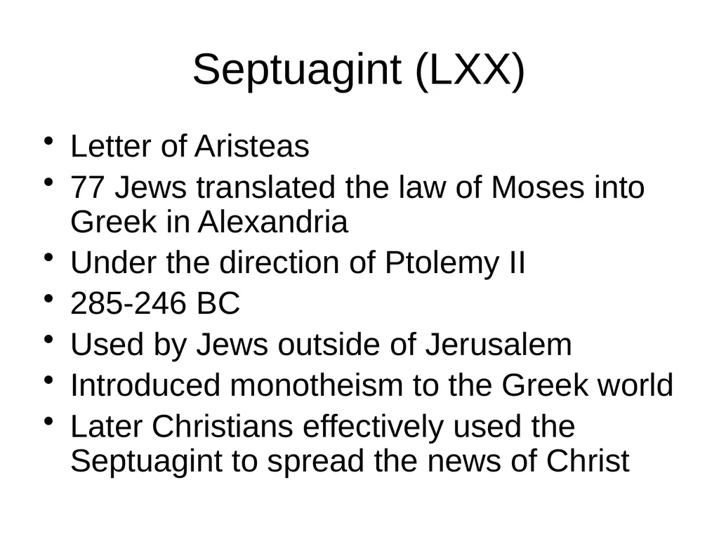 The Intertestamental Period: From Babylon To The - slide 19 of 26