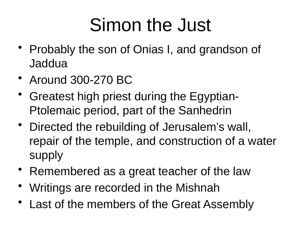 The Intertestamental Period: From Babylon To The - slide 18 of 26