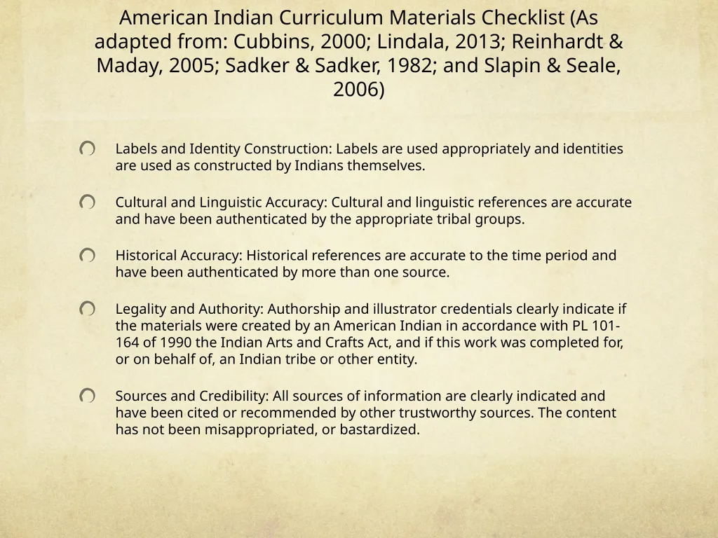 Native American Classroom Inclusion: Power, - slide 29 of 41