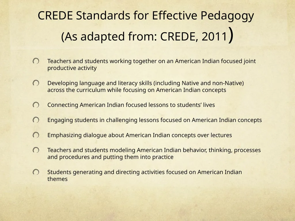 Native American Classroom Inclusion: Power, - slide 27 of 41