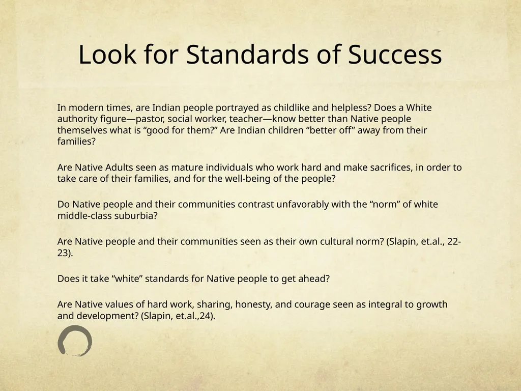 Native American Classroom Inclusion: Power, - slide 23 of 41