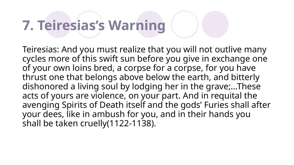 Sophocles, Antigone Introduction to English - slide 28 of 29