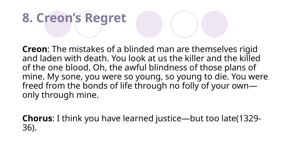 Sophocles, Antigone Introduction to English - slide 29 of 29