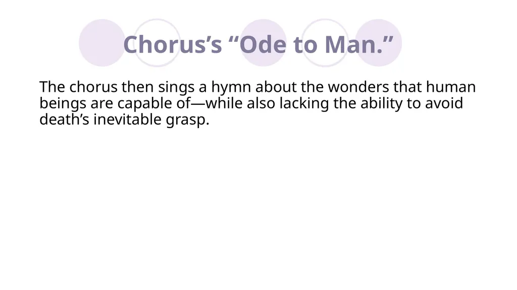 Sophocles, Antigone Introduction to English - slide 9 of 29