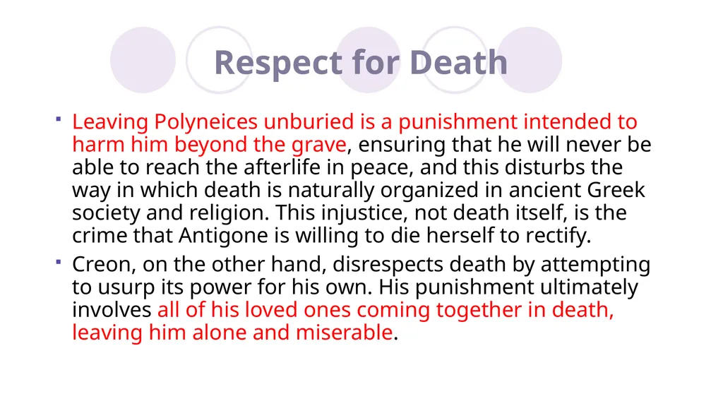 Sophocles, Antigone Introduction to English - slide 17 of 29