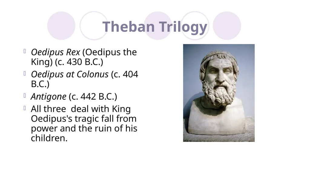 Sophocles, Antigone Introduction to English - slide 3 of 29