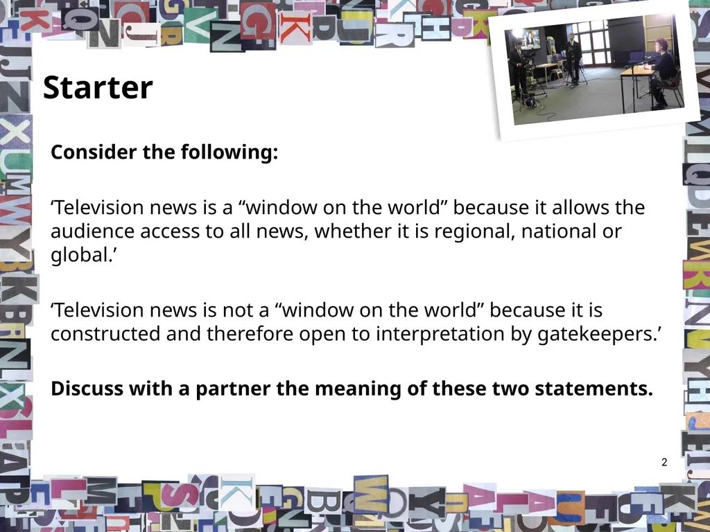 AQA GCSE Media Studies Unit 1 Investigating the - slide 2 of 16
