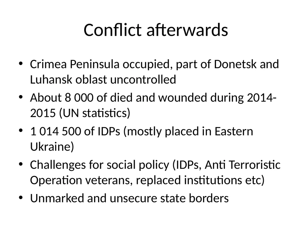 Ukraine: between Democracy and Gray Zone Political - slide 9 of 30