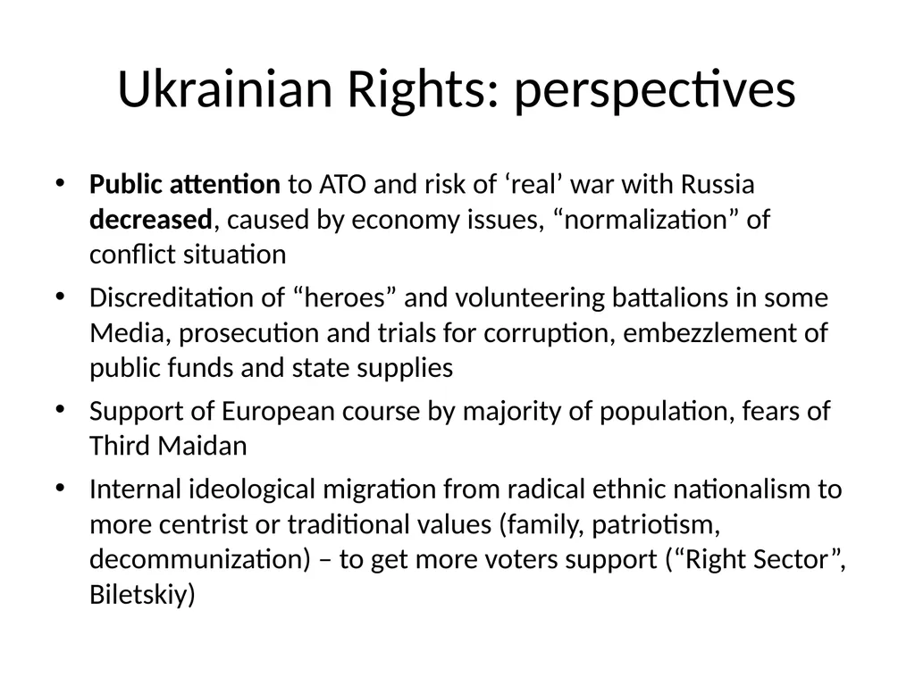 Ukraine: between Democracy and Gray Zone Political - slide 14 of 30