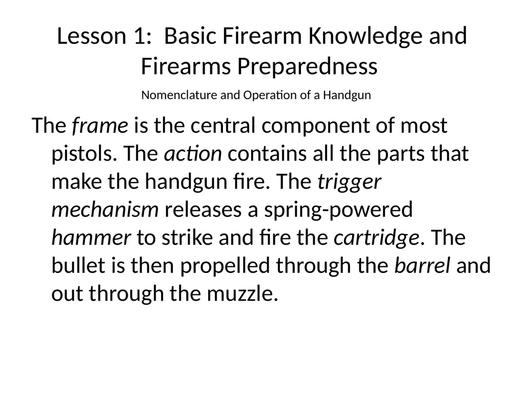 Nebraska State Patrol Concealed Handgun Permit - slide 25 of 191