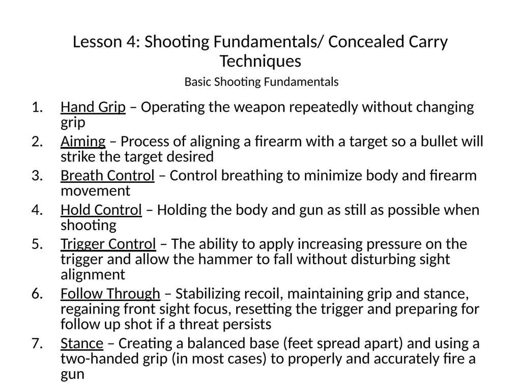 Nebraska State Patrol Concealed Handgun Permit - slide 63 of 191