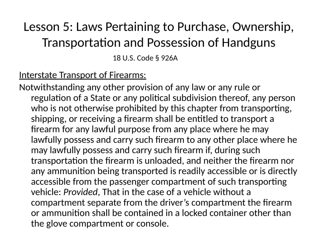 Nebraska State Patrol Concealed Handgun Permit - slide 141 of 191