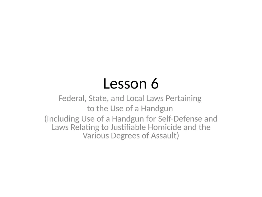 Nebraska State Patrol Concealed Handgun Permit - slide 154 of 191